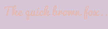 Image with Font Color E3BAB4 and Background Color D6C5D5